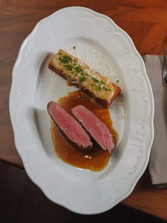 Weekend special: seared duck